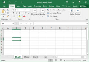 schermprint van excel